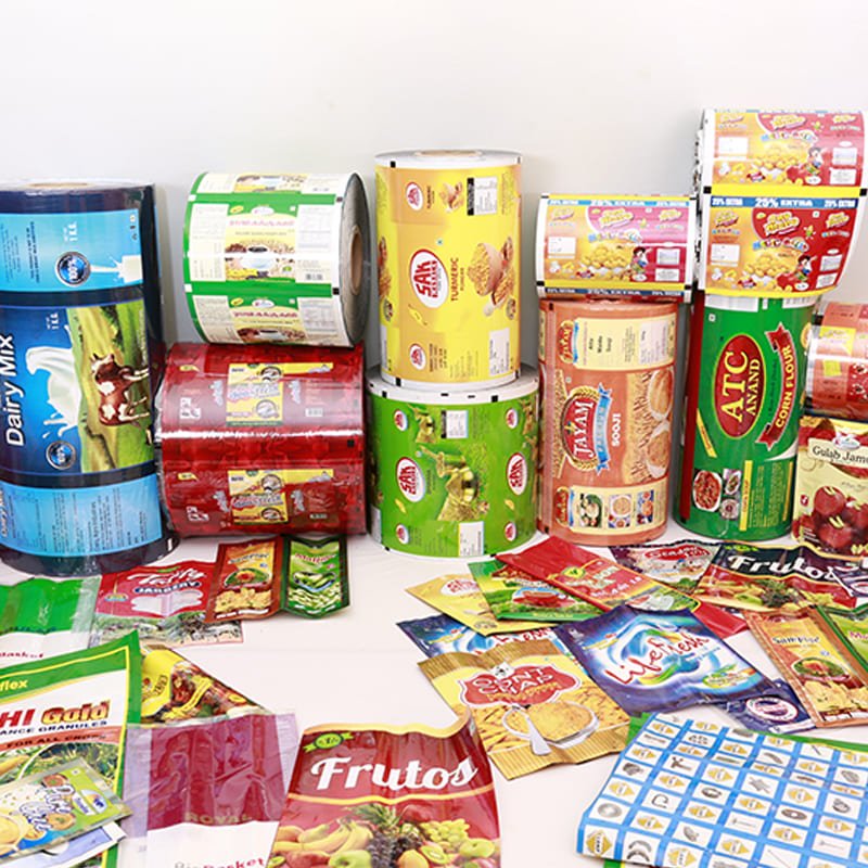 Roll Laminated printed Pouches