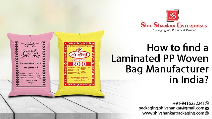 Laminated PP Woven Bag Manufacturer in India