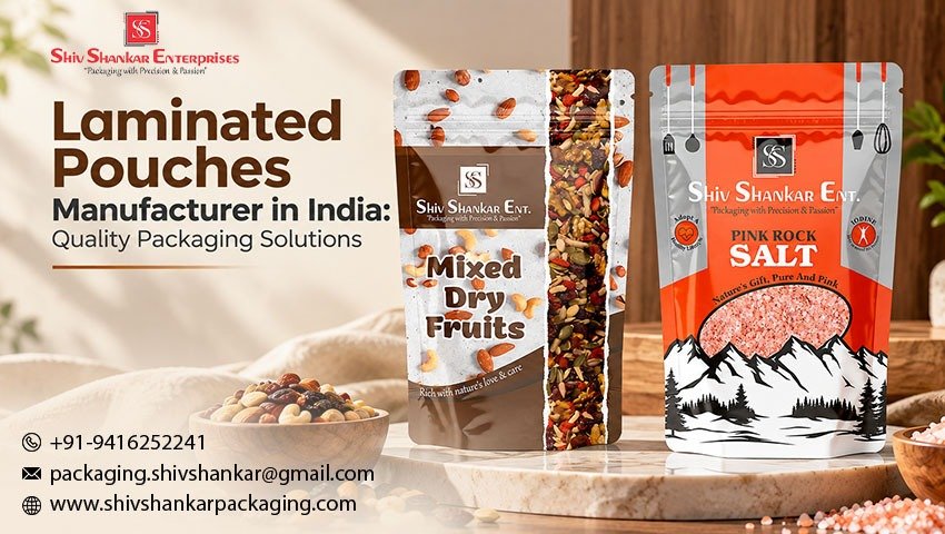 Laminated Pouches Manufacturer in India