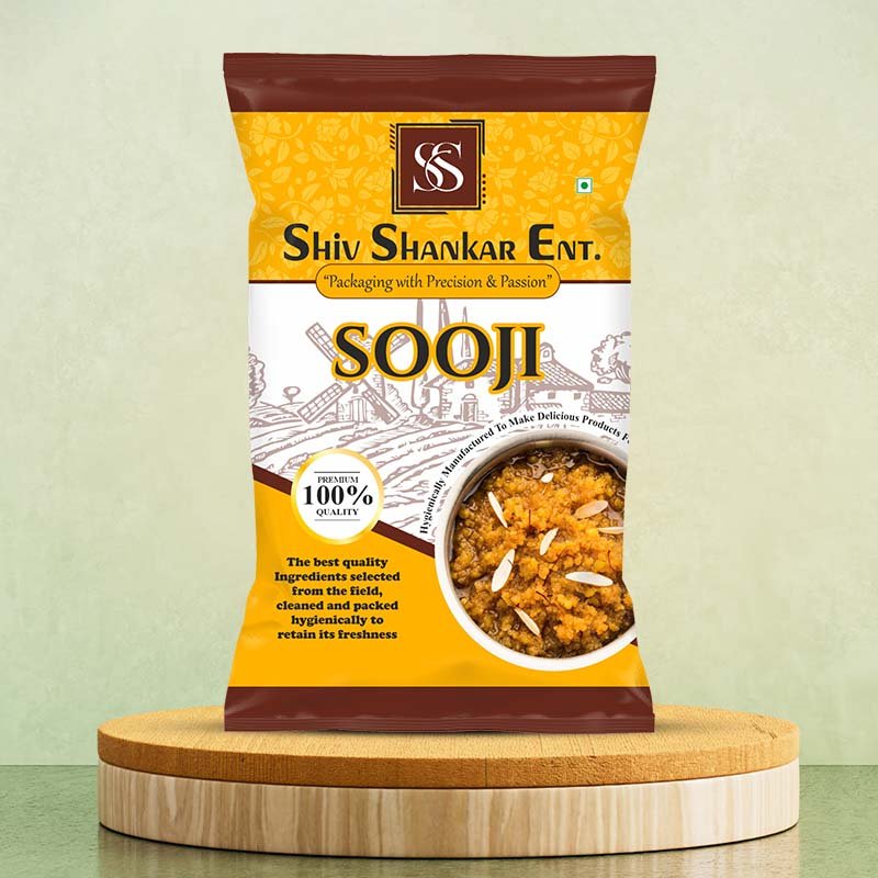 Sooji Packaging Pouch